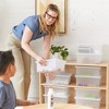 ECR4Kids Cubby Storage Bin with Non-Snap Lid, Plastic Container, 10-Pack - 4 of 4