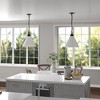 Hudson and Canal 15.88" Wide Pendant with Glass Shade - 3 of 4