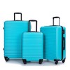 KTMBDW Luggage Sets PC+ABS Durable Suitcase Double Wheels TSA Lock - 4 of 4