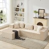 GustoWave 106" Cloud Sectional Couch with L-Shape Chaise,Modern Modular Sofa with Deep Seat,Upholstered Couches for Living Room,Left Facing - 4 of 4