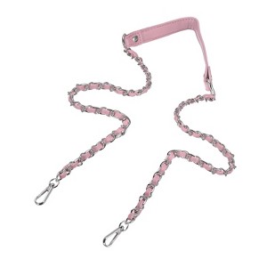 Unique Bargains Metal Corrosion-Resistant PU Leather Purse Flat Chain Strap - 1 of 4