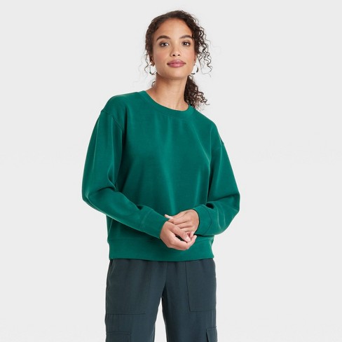 Green sweatshirt target on sale