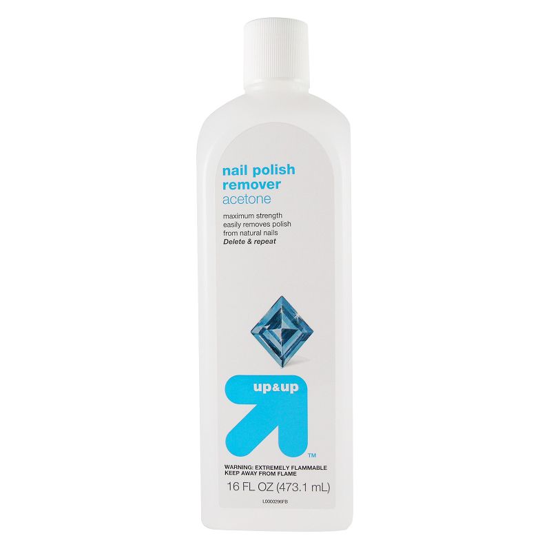 Acetone Nail Polish Remover - 16oz - up &#38; up&#8482;, 1 of 2