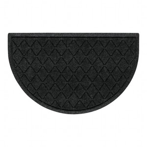 WaterHog 2'x3'3" Argyle Indoor/Outdoor Half Round Door Mat - 1 of 4