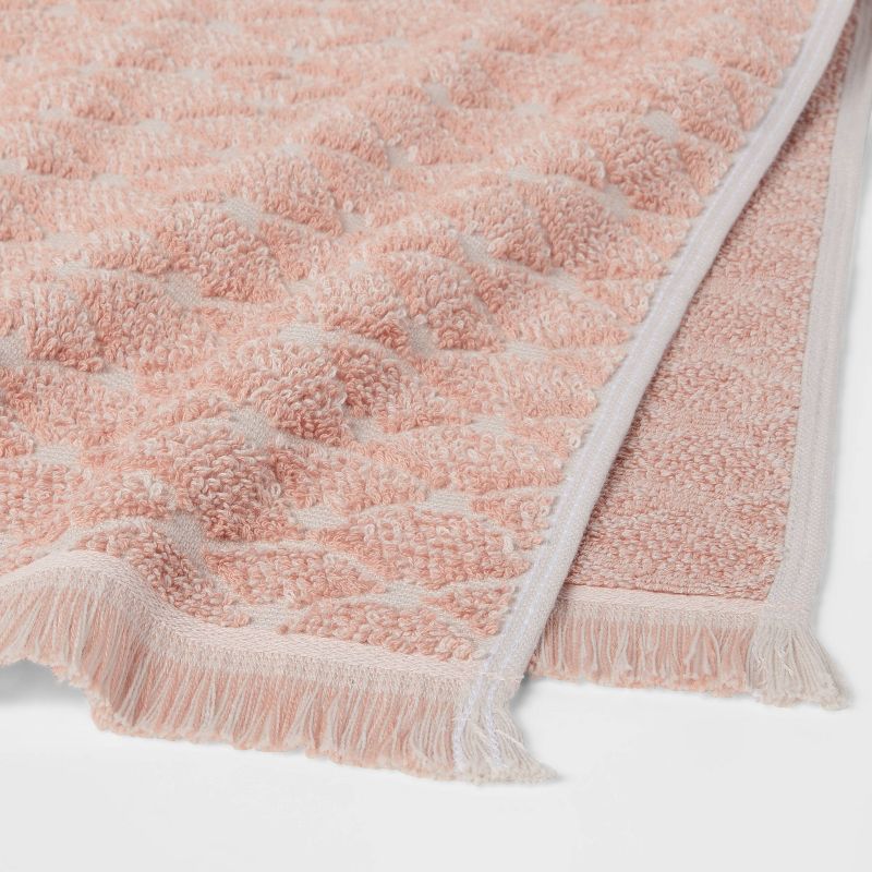Scallop Towel Clay Pink - Threshold™, 4 of 8