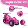 TopComfy Baby Walkers Ride on Bubble Car, Kids Bike, 3 Wheeled Bike for Toddler, Playful, Friendly, Healing, Pink, 23.2"*9.8"*13.6" - 3 of 4