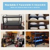 MaseiKar 2 Pack Expandable Cabinet Countertop Shelves, Stackable Shelves Organizers For Kitchen Cabinet Countertop Storage, Adjustable Counter - 3 of 4