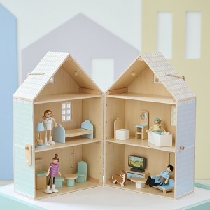 Olivia's Little World - The Lovely Townhouse - Green/ Blue - 1 of 4