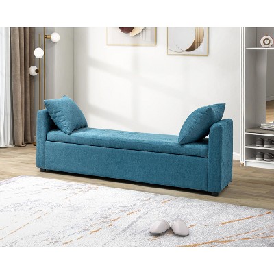 Pedro 59.4" Wide Storage Bench | ARTFUL LIVING DESIGN