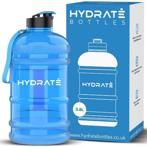 Half Gallon Water Bottle - BPA Free, Flip Cap, Gym/Sports, Extra