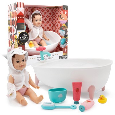 Fao Schwarz Baby Doll Bathtime Bubble, Baby Doll Bathtub And Changing Table
