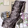 Slickblue Animal Print Throw Blanket, 50"x70", Faux Fur Front, Satin Back, 5 Design Options, Cozy for Home or Travel - 2 of 2