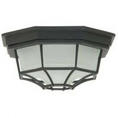 Craftmade Lighting Economy 1 - Light Flush Mount in  Textured Black