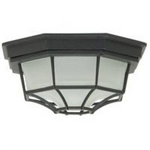 Craftmade Lighting Economy 1 - Light Flush Mount in  Textured Black - 1 of 1