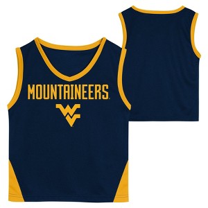 NCAA West Virginia Mountaineers Boys' Sleeveless Basketball Jersey - 1 of 3