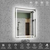 JUJABU Bathroom Vanity Mirror with 3 Light Colors, Anti-Fog, Shatterproof, Waterproof - 3 of 4