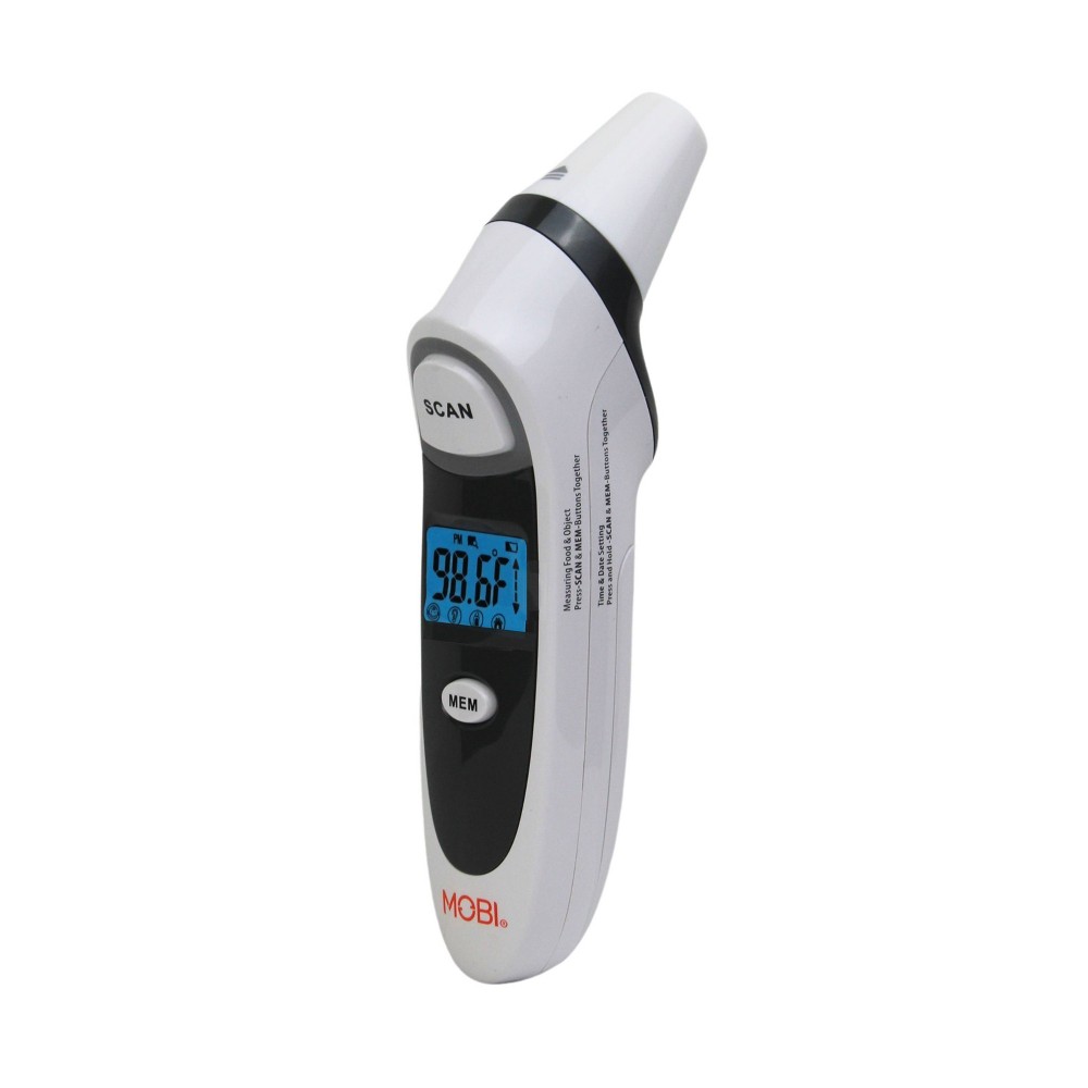 Photos - Clinical Thermometer Mobi DualScan Prime Ear and Forehead Thermometer