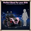Garvee 24V 2-Seater Ride-On UTV for Kids, 400W Electric Car with Remote, LED Lights, Music, Metal Frame, Four-Wheel Suspension - 2 of 4