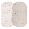 Ely's & Co. Baby Fitted Bassinet  Sheet   100% Combed Jersey Cotton  2 Packs Gender Neutral - 3 of 4