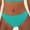 Women's Mid-Waisted High-Cut Bikini Bottoms for Effortless Beach Style - Cupshe - 4 of 4