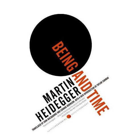 Being And Time (harper Perennial Modern Thought) Martin Heidegger (paperback) : Target