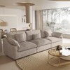 Cloud Couch Modular Sectional Sofa,119.2" 3Seater Wide Couch,Down Filled Convertible Living Room Set, Covers Washable&Replaceable - 2 of 4