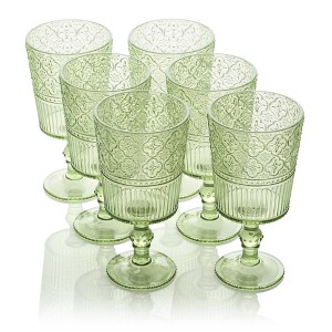 Certified International (Set of 6) 14oz Acrylic All Purpose Goblets - 1 of 4