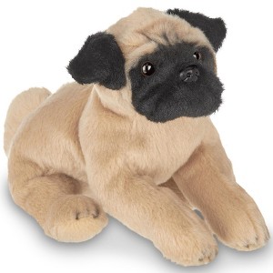 Bearington Pugsly Pug Soft Plush Stuffed Animal Puppy Dog, 13 inch - 1 of 4