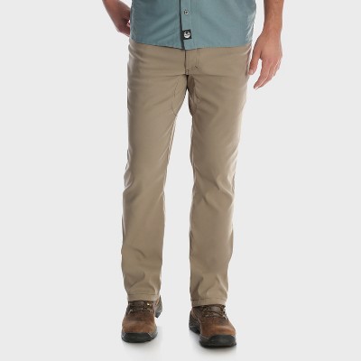 wrangler men's khaki pants