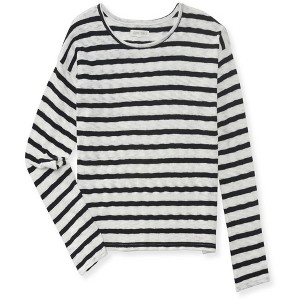 Aeropostale Womens Boxy Striped Pullover Sweater - 1 of 1
