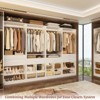 Aheaplus Set of 2 Freestanding Closet Organizer with Drawers and Hanging Rods,  Walk-in Closet System Set with Shoe Rack and Storage Cubes - 4 of 4