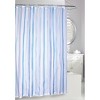 Watercolour Striped Fabric Shower Curtain - Moda at Home - image 3 of 3