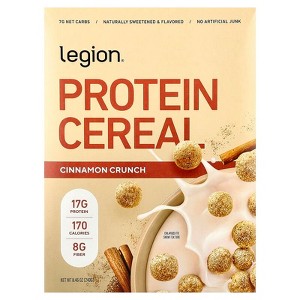 Legion Athletics, Protein Cereal, Cinnamon Crunch, 8.46 oz - 1 of 2