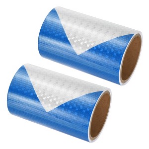 Unique Bargains High Visibility Self-Adhesive Warning Safety Reflective Tapes - 1 of 4