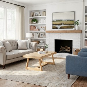 Classic Rectangular Coffee Table (54in x 24in / 1371mm x 609mm) - 1 of 4