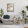 Stupell Industries Contemporary White Swirling Shape Framed Canvas - 2 of 3