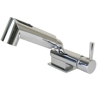 Scandvik Minimalistic Compact Single Level Mixer - Faucet & Shower Combo - Chrome - Model 16216_92