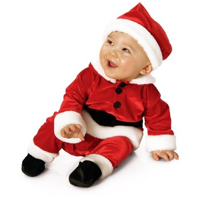 santa costume baby