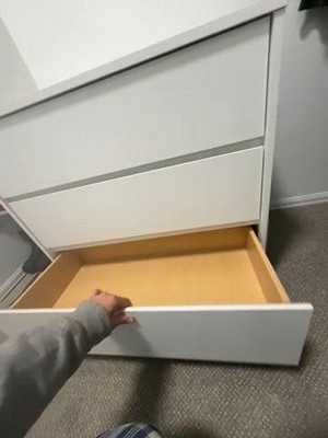 room essentials modern 3 drawer dresser Amazon.com: ORRD 3 Drawer Fluted Dresser for Bedroom Set of 2, Mid Century  Modern Chest of Drawers, Wood Storage Small Dresser Organizer for Bedroom  Living Room Hallway Closet, Walnut : Home & Kitchen