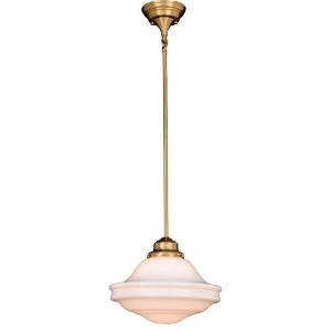 Vaxcel Huntley 1 - Light Pendant in  Natural Brass - 1 of 4