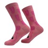Crazy Dog Women's Flamingo Socks Funny Sarcastic Animal Graphic Novelty Footwear for Ladies - 2 of 4