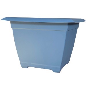 Bloem Dayton Square Resin Planter Pot Indoor and Outdoor Gardening - 1 of 4