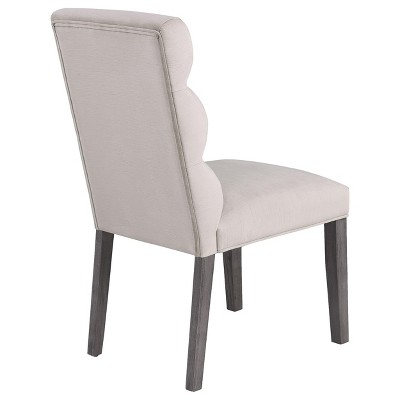 Coaster Home Furnishings Carla Upholstered Dining Side Chair Stone (Set of 2)