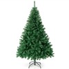 Costway 6FT/7.5FT/9FT PVC Christmas Tree Hinged Solid Metal Legs - 2 of 4