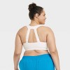 Women's Sculpt High Support Zip-Front Sports Bra - All In Motion™ Cream 42D