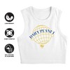 Women's Superman 2025 Daily Planet Icon Sleeveless Crop Top Tank - 4 of 4