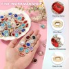 Unique Bargains Button Charms Jewelry Making Craft Acrylic Rhinestones 30 Pcs - 3 of 4