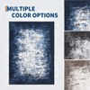 Nasitip Low Pile Modern Abstract Area Rug:Easy-Clean, Skid-Resistant Washable Carpet for Living Room, Bedroom - 3 of 4