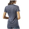 Reebok Womens OSR Knit Basic T-Shirt, Grey, X-Small - 2 of 4