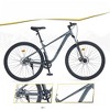INFURNIC Bicycles, 29 Inch Mountain Bike for Men Women Boys and Girls, Mountain Bike with Single Speed, Gray, 70.8"*27.1"*40.9" - 3 of 4